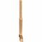 Ekena Millwork Alberta Timber Gable Bracket, Western Red Cedar, 108"W x 58"H x 3 1/2"D x 3 1/2"F, 13/12 Pitch GBW108X58X0404ALB00SWR - alternate 2
